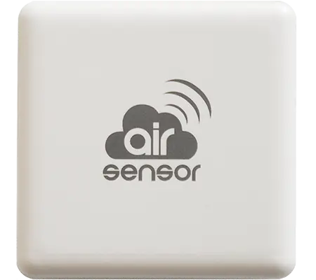 ⁨airsensor Blebox air quality sensor⁩ at Wasserman.eu