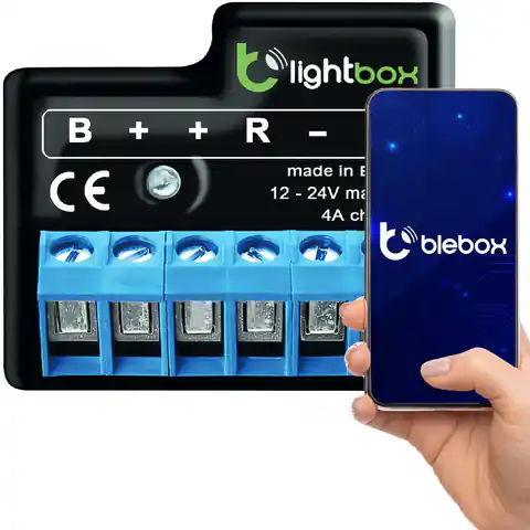 ⁨BLEBOX - lightbox STEROWNIK OSWIETLENIA LED BLUETOOTH⁩ w sklepie Wasserman.eu