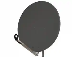 ⁨ANTENA CZASZA SAT 85cm STAL GRAFIT (satelitarna) TELE System⁩ w sklepie Wasserman.eu