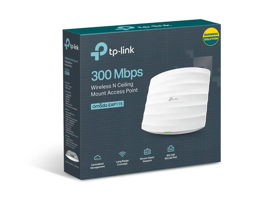 Access Point N300 PoE EAP115 at Wasserman.eu