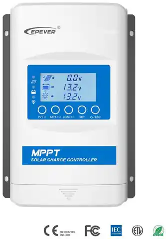 ⁨MPPT Charge Controller, EPEVER XTRA2210N-XDS2 20A 12/24V⁩ at Wasserman.eu