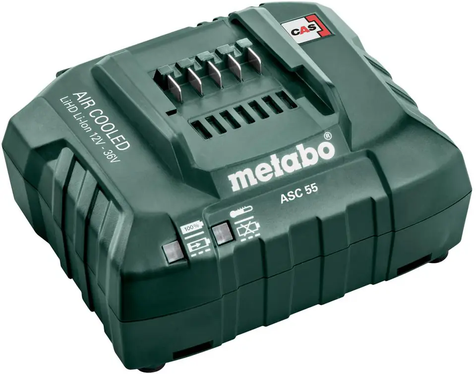 ⁨Ładowarka Metabo ASC 55, 12-36 V, „AIR COOLED”, EU⁩ w sklepie Wasserman.eu