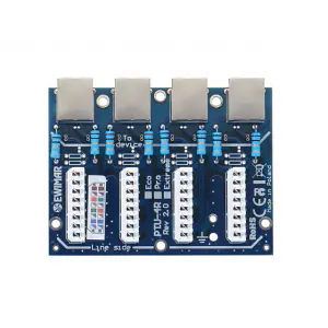 ⁨Moduł zabezpieczenia przeciwprzepięciowego LAN Ewimar serii EXT, PTU-54-EXT/PoE⁩ w sklepie Wasserman.eu