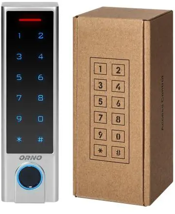 ⁨COMBINATION LOCK ORNO OR-ZS-826 with fingerprint reader and bluetooth TUYA⁩ at Wasserman.eu