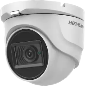 ⁨Hikvision Camera DS-2CE76H8T-ITMF Dome, 5 MP, 2.8mm, IP67 dust and water protection; Motion detection⁩ at Wasserman.eu
