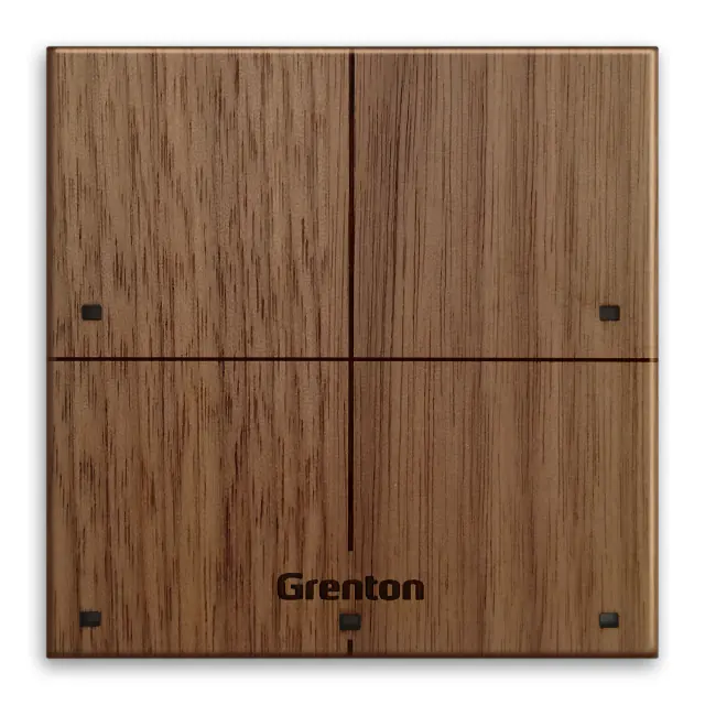 ⁨GRENTON - TOUCH PANEL 4B, Tf-bus, CUSTOM WOOD DARK (2.0)⁩ w sklepie Wasserman.eu