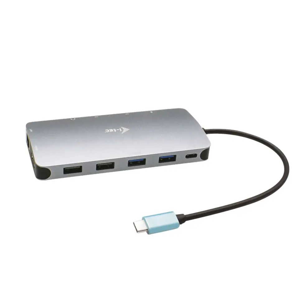 USB-C Metal Nano Stacja Dokująca 3x Display 2x DP 1x HDMI LAN Power Delivery 100 W w sklepie Wasserman.eu