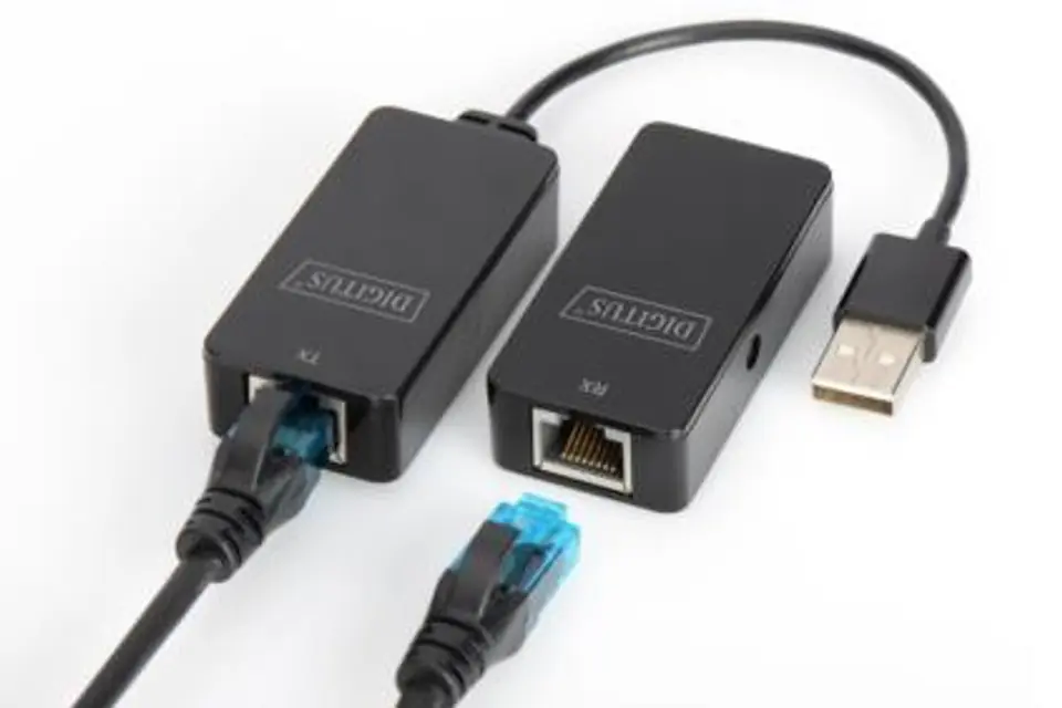 ⁨Extender USB 2.0 Cat.5e/6 UTP, up to 50m⁩ at Wasserman.eu