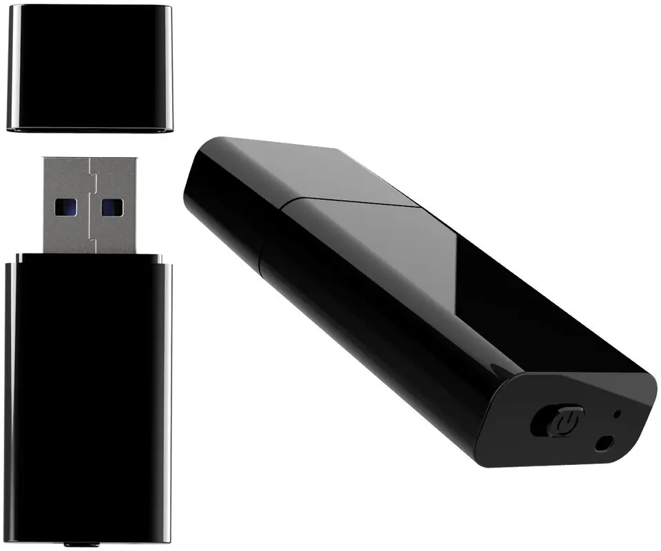 ⁨MINI BRELOK DYKTAFON PODSŁUCH do 64GB 24H 192KBPS⁩ w sklepie Wasserman.eu