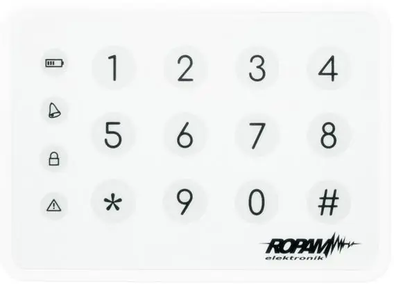 ⁨ROPAM TACTILE KEYBOARD TK-4W⁩ at Wasserman.eu