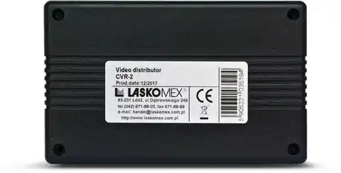 ⁨Laskomex CV-R2 CVR-2 Moduł rozdzielacza wideo do monitorów (obsługujący do 4 monitorów)⁩ w sklepie Wasserman.eu