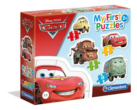 ⁨My First Puzzle 4in1, Cars⁩ at Wasserman.eu