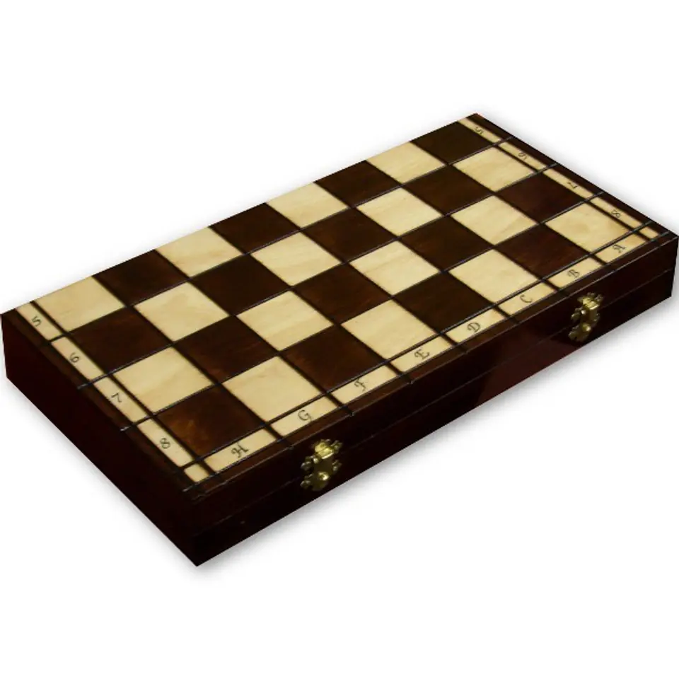 ⁨Drewniane Szachy, Warcaby Backgammon⁩ w sklepie Wasserman.eu