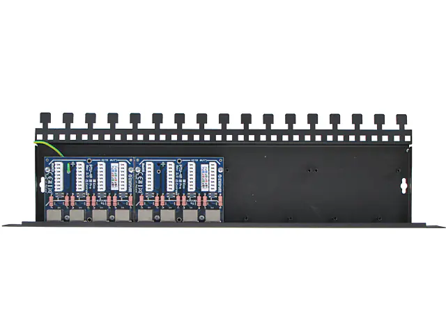 ⁨8-channel LAN security panel with increased PoE overvoltage protection ewimar PTU-58R-PRO/PoE⁩ at Wasserman.eu