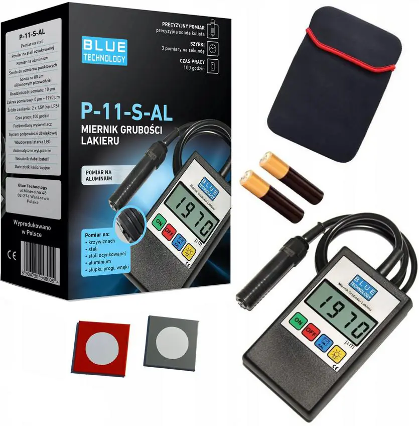 ⁨Coating thickness gauge P-11-S-AL Professional⁩ at Wasserman.eu