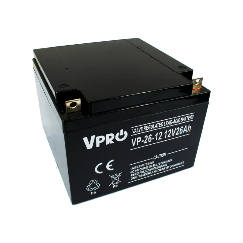 ⁨VOLT POLSKA BATTERY AGM VPRO 12V 26 AH⁩ at Wasserman.eu