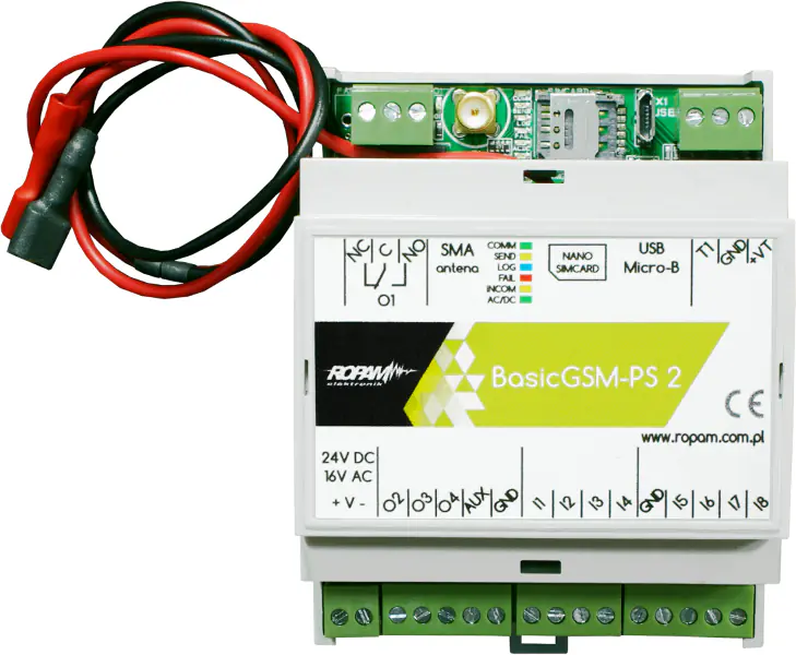 ⁨ROPAM MODULE BASICGSM-PS-D4M 2 SMA⁩ at Wasserman.eu