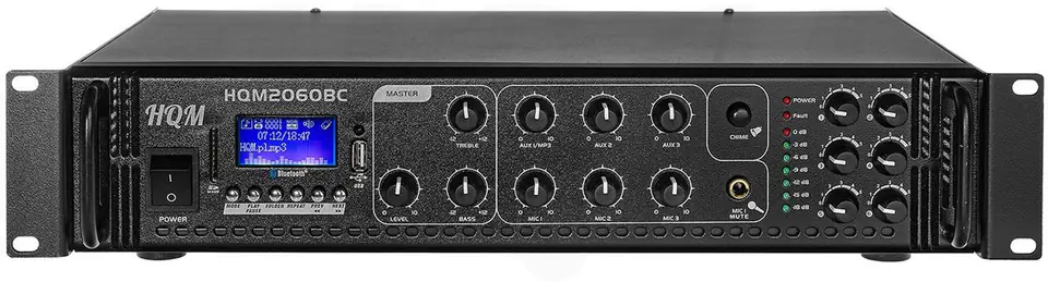 ⁨FM/MP3/BLUETOOTH HQM2060BC RADIO AMPLIFIER 60W⁩ at Wasserman.eu