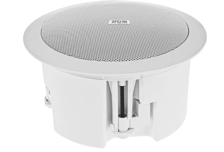 ⁨PA CEILING SPEAKER HQM-SOZ1024 10W 100V WHITE⁩ at Wasserman.eu