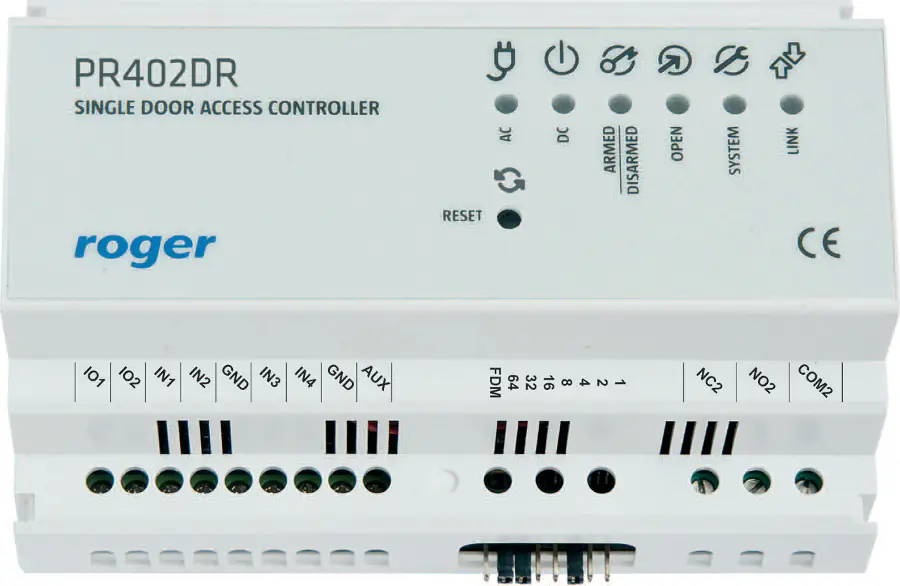 ⁨ROGER PR402DR access controller⁩ at Wasserman.eu