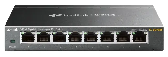 ⁨SWITCH TP-LINK TL-SG108E⁩ w sklepie Wasserman.eu