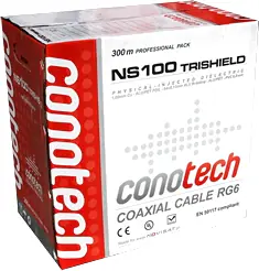 ⁨PRZEWÓD KONCENTRYCZNY NS100 Trishield Pull Box- 1m⁩ w sklepie Wasserman.eu