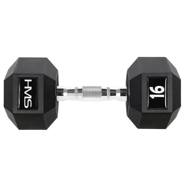 ⁨Dumbbell 16 kg HMS HEX-PRO 16⁩ at Wasserman.eu