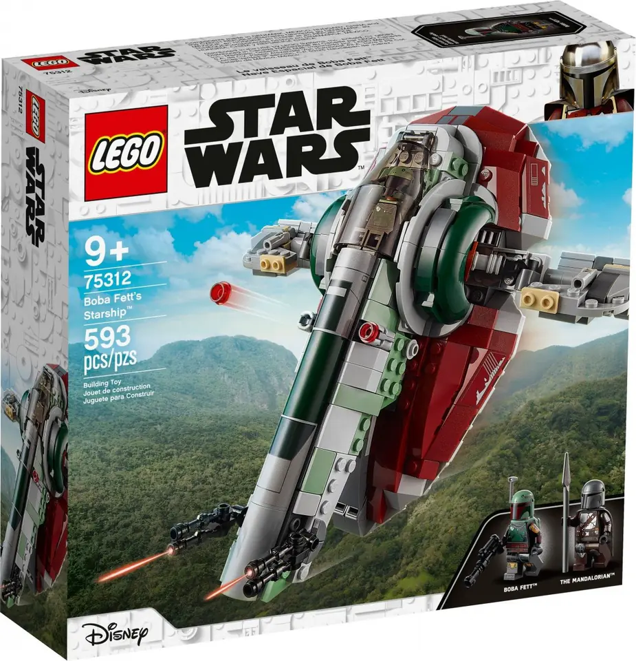 ⁨Klocki Star Wars 75312 Statek kosmiczny Boby Fetta⁩ w sklepie Wasserman.eu