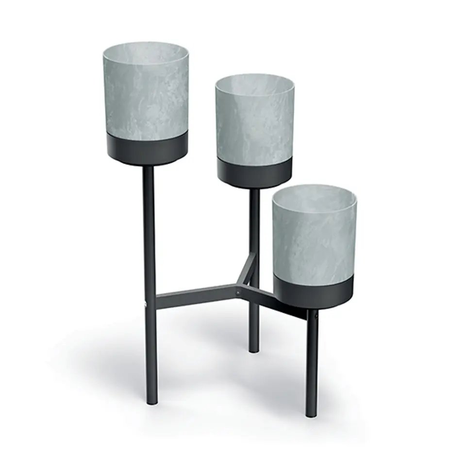 ⁨Kwietnik BLOOMIE STAND - beton⁩ w sklepie Wasserman.eu