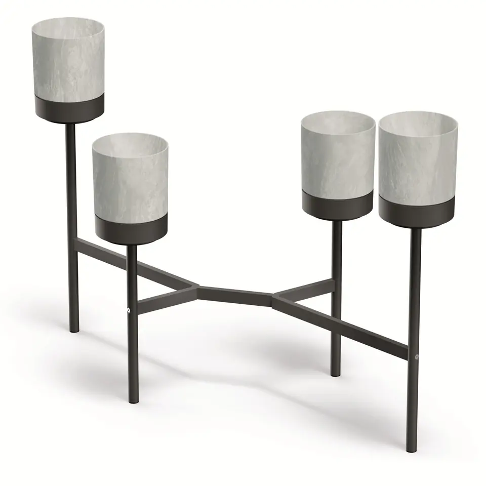 ⁨Kwietnik BLOOMIE STAND - beton⁩ w sklepie Wasserman.eu