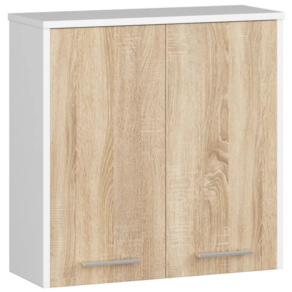 ⁨WALL CABINET IN 60 cm FIN 2D WHITE / SONOMA⁩ at Wasserman.eu