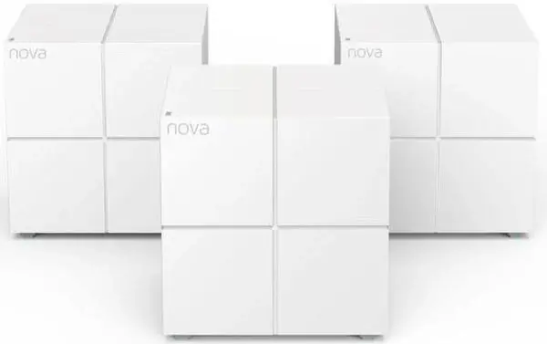 ⁨Tenda Nova MW6 wireless router Gigabit Ethernet Dual-band (2.4 GHz / 5 GHz) 4G White⁩ at Wasserman.eu