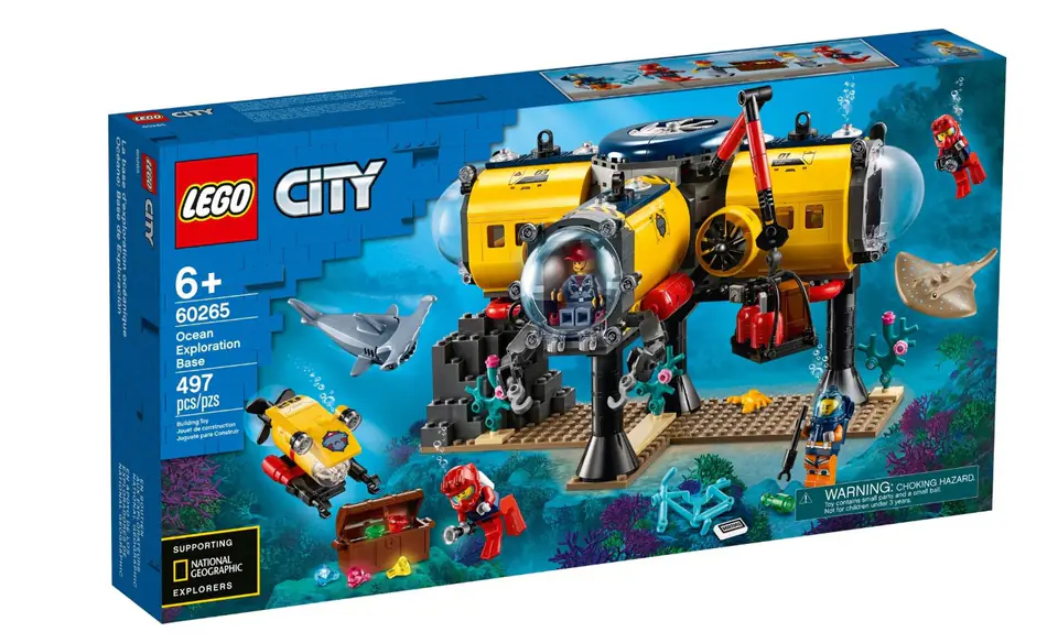 Klocki City 60265 Baza badaczy oceanu w sklepie Wasserman.eu
