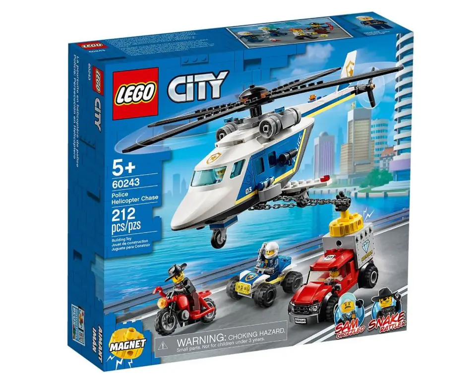 Klocki City 60243 Pościg helikopterem policyjnym w sklepie Wasserman.eu