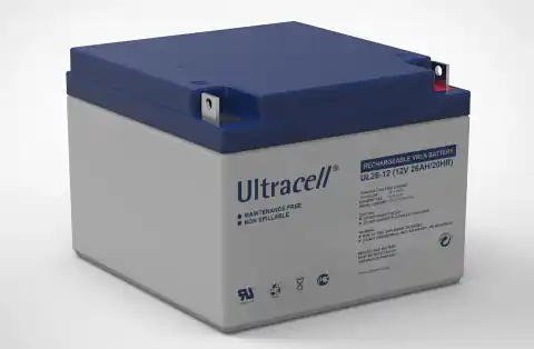 ⁨Akumulator AGM ULTRACELL UL 12V 26Ah⁩ w sklepie Wasserman.eu
