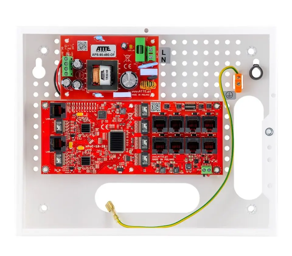 ⁨SWITCH ATTE IP-8-20-E  DO 8 KAMER IP⁩ w sklepie Wasserman.eu