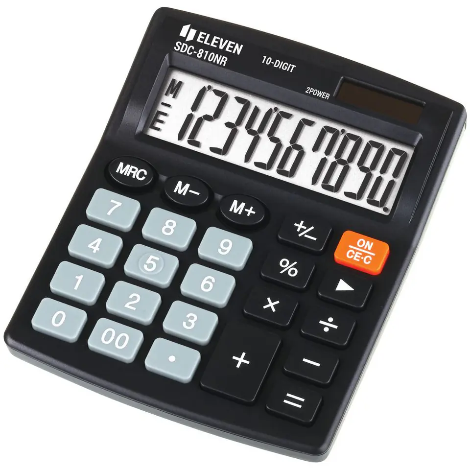 ⁨Eleven SDC810NR office calculator black⁩ at Wasserman.eu