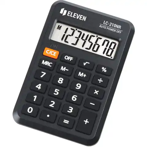 ⁨Kalkulator kieszonkowy ELEVEN LC210NR⁩ w sklepie Wasserman.eu