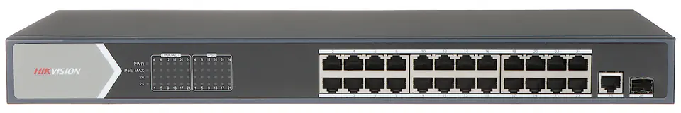 ⁨SWITCH POE DS-3E0526P-E 24-PORTOWY SFP Hikvision⁩ w sklepie Wasserman.eu