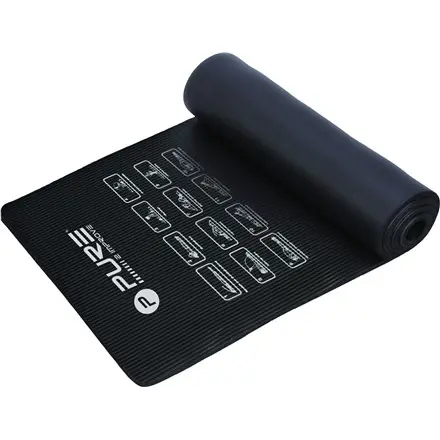 ⁨Pure2Improve | Fitness Mat | 1830 mm | 580 mm | 10 mm | Black⁩ w sklepie Wasserman.eu