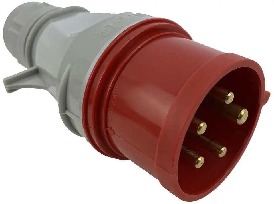 Portable plug Tarel 400V IP44 (16 A, 5P) at Wasserman.eu