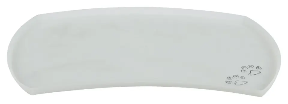 Podkładka pod miski, silikonowa, przezroczysta 51x27cm w sklepie Wasserman.eu