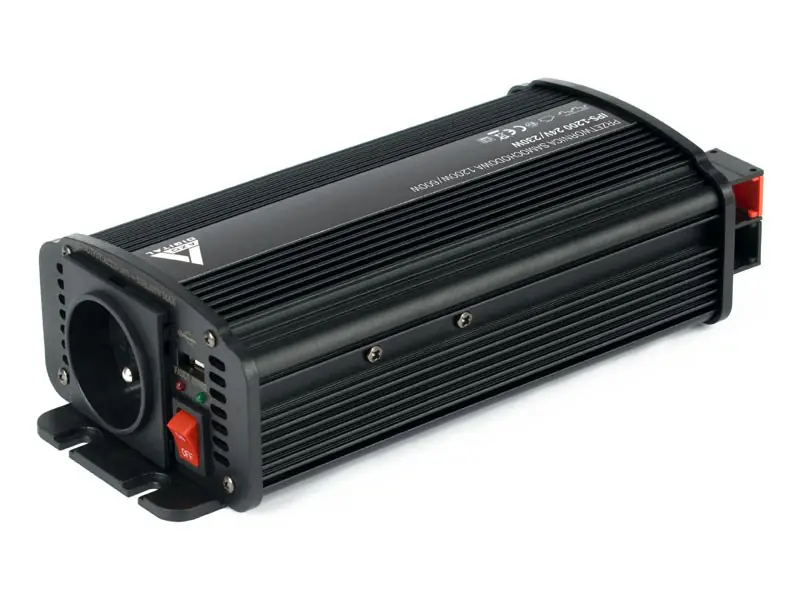 Samochodowa przetwornica napięcia 24 VDC / 230 VAC IPS-1200U 1200W w sklepie Wasserman.eu