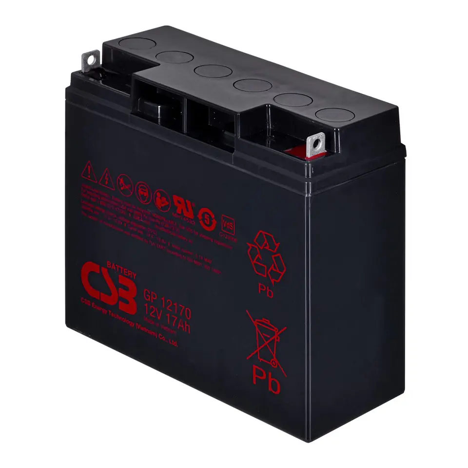 ⁨Akumulator CSB GP12170B1 17Ah/12V⁩ w sklepie Wasserman.eu