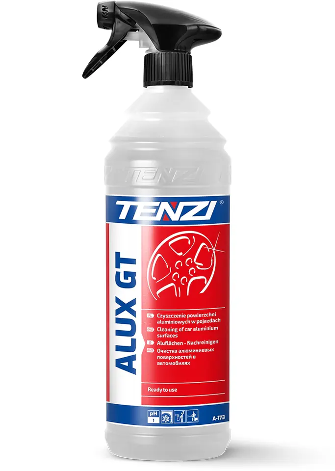 Tenzi Alux GT 1L - kwasowy płyn do czyszczenia felg aluminiowych w sklepie Wasserman.eu