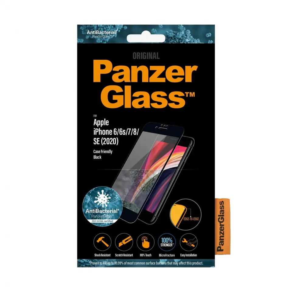 ⁨PanzerGlass E2E Super+ iPhone 6/6s/7/8/SE 2020⁩ at Wasserman.eu