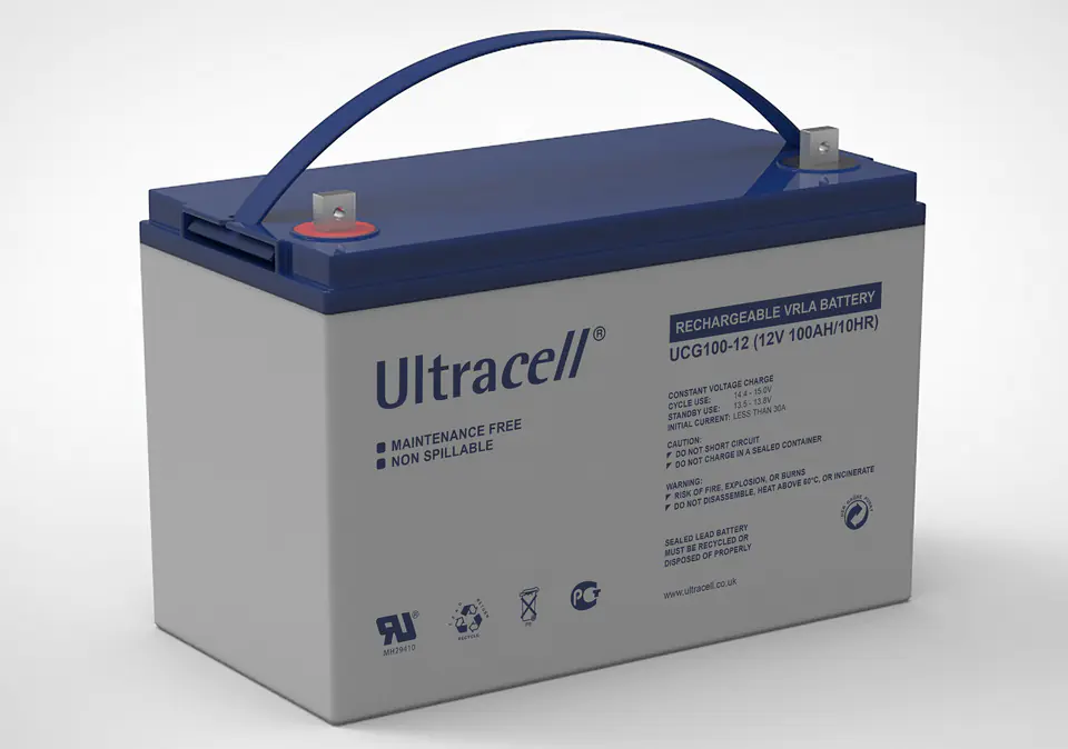 ⁨Akumulator AGM ULTRACELL UCG 12V 100Ah⁩ w sklepie Wasserman.eu