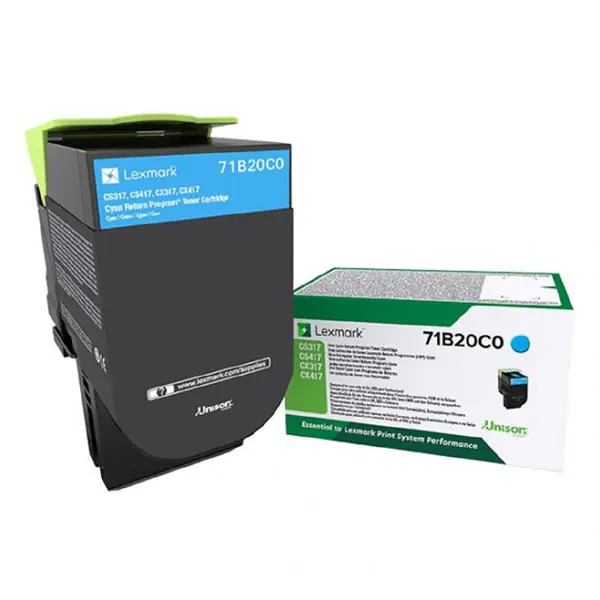 ⁨LEXMARK 71B20C0 Toner Cartridge⁩ at Wasserman.eu