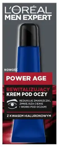 ⁨Loreal Men Expert Power Age Rewitalizujący Krem pod oczy dla mężczyzn 15ml⁩ w sklepie Wasserman.eu