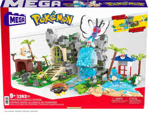⁨Mega Bloks Pokemon Wielka przygoda w dżungli Hhn61 Pud3⁩ w sklepie Wasserman.eu